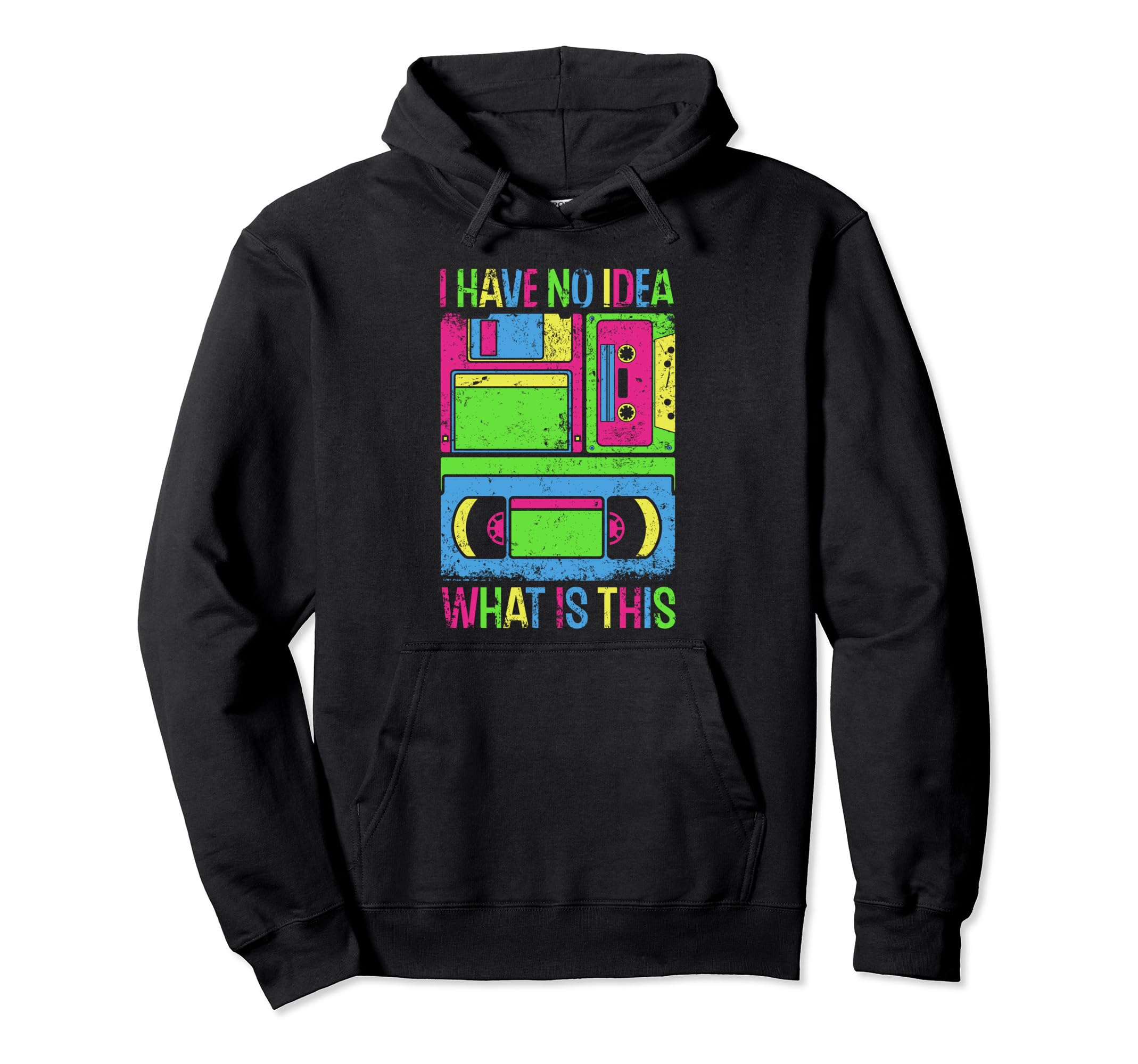 I Have No What This Is Music Cassette Hoodie - Novelty Apparel Men Women - T-Shirt, Sweatshirt, Hoodie