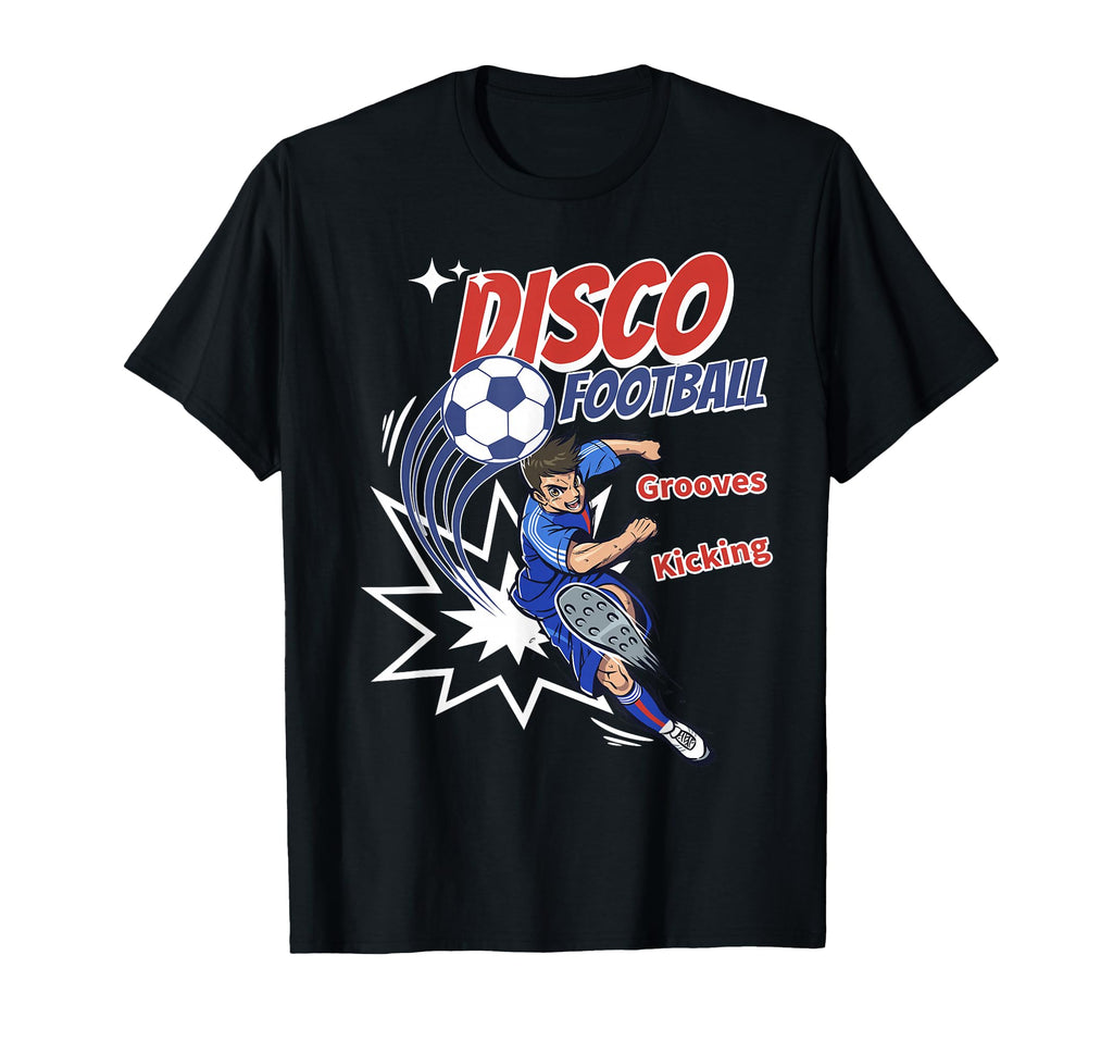 Energetic Football Vibes Groovy T-Shirt - Minimalist Print for Adults - T-Shirt, Sweatshirt, Hoodie