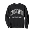 Kings Canyon National Park 70S College Sweatshirt - Graphic Print Unisex - T-Shirt, Sweatshirt, Hoodie