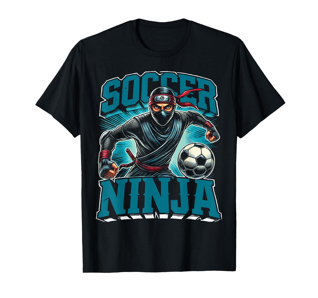 Soccer Ninja Goalkeeper Soccer T-Shirt - Fun Novelty Design for Adults - T-Shirt, Sweatshirt, Hoodie