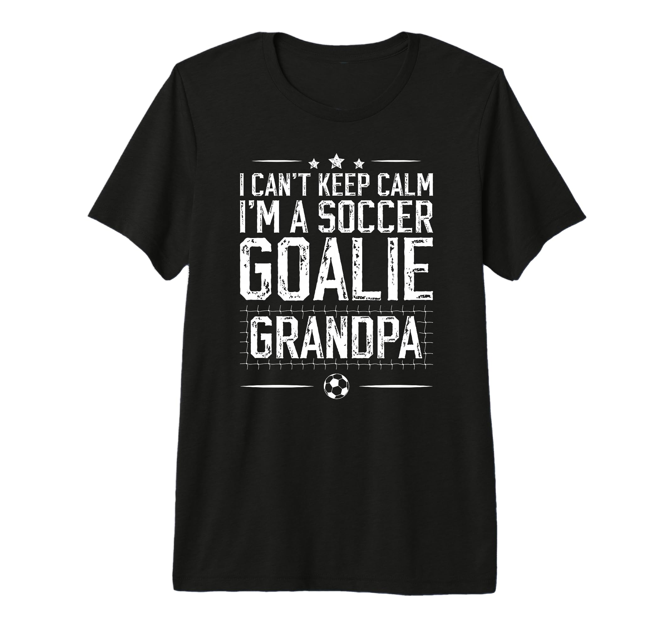 Mens Im Soccer Goalie Grandpa Soccer T-Shirt - Unique Graphic for Adults - T-Shirt, Sweatshirt, Hoodie