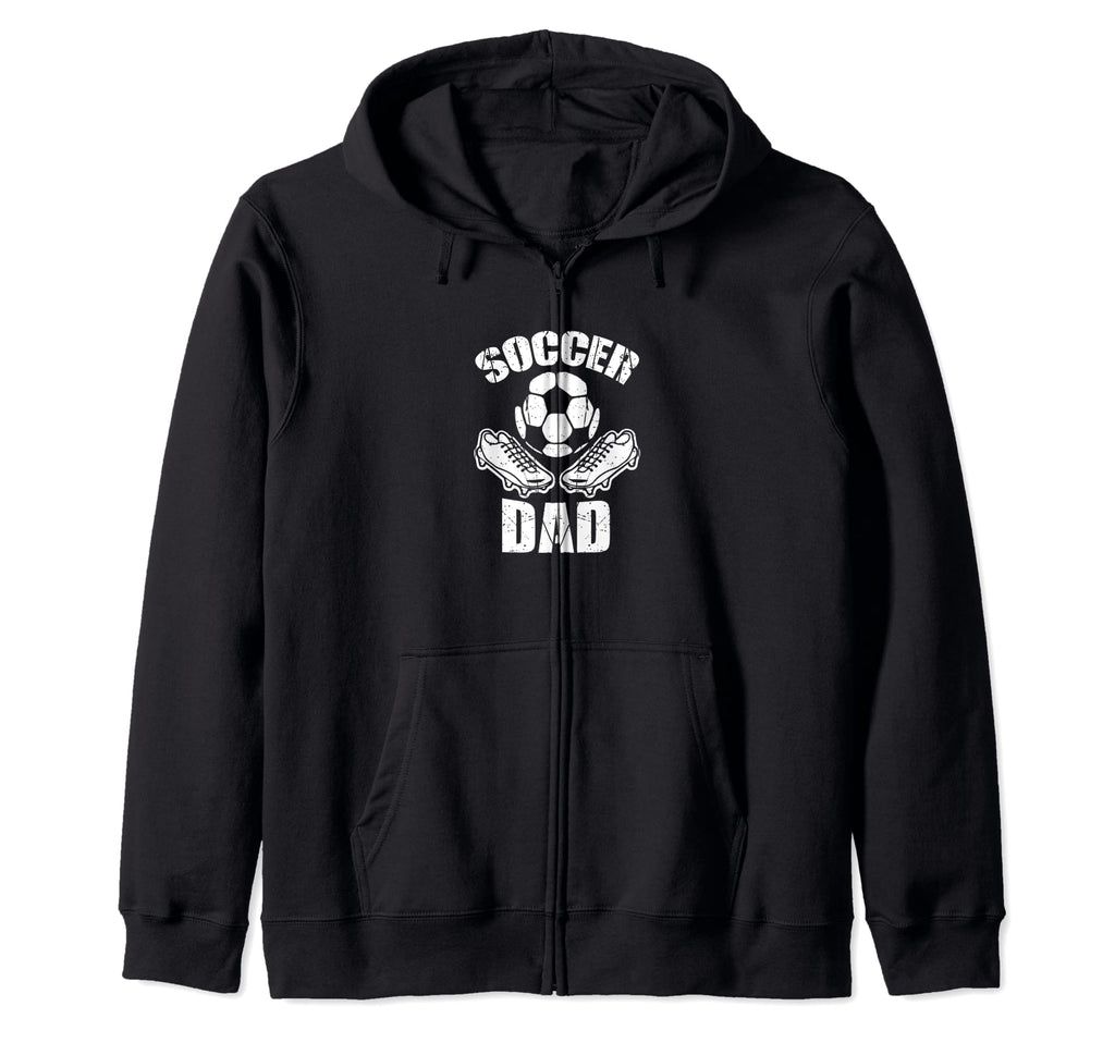 Soccer Dad Futball Father Team Sports Hoodie - Custom Art Print Unisex - T-Shirt, Sweatshirt, Hoodie