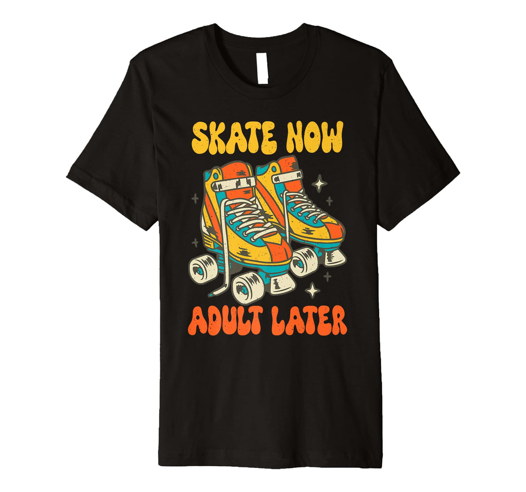 Roller Skating 70S 80S Roller Skates T-Shirt - Aesthetic Graphic Unisex - T-Shirt, Sweatshirt, Hoodie