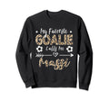 My Favorite Goalie Calls Me Massi Sweatshirt - Minimalist Print Men Women - T-Shirt, Sweatshirt, Hoodie