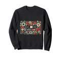 Flowers Cassette Tape Sweatshirt - Minimalist Print for Adults - T-Shirt, Sweatshirt, Hoodie
