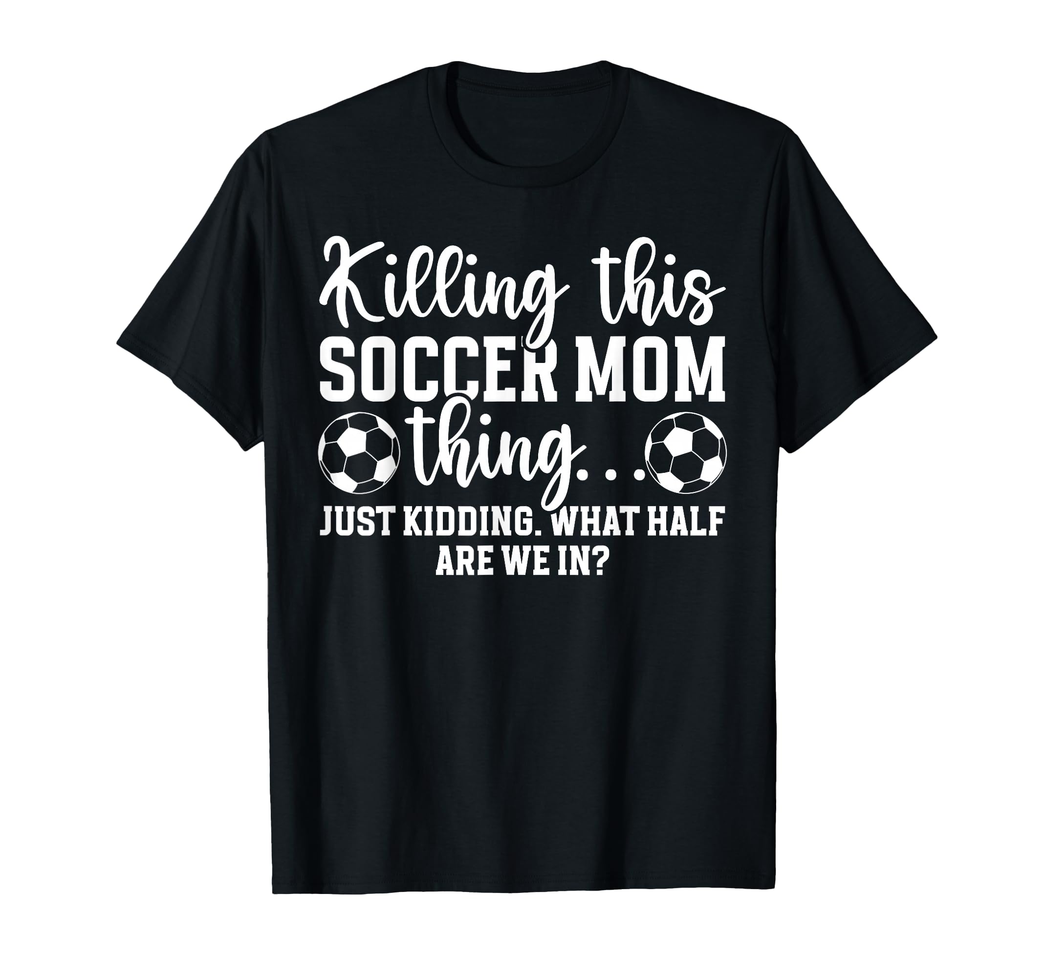 Soccer Mom Thing Mom Soccer Player T-Shirt - Custom Art Print for Adults - T-Shirt, Sweatshirt, Hoodie