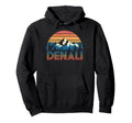 Mount Denali Sunset Mt Denali National Park Hoodie - Trendy Graphic Unisex - T-Shirt, Sweatshirt, Hoodie