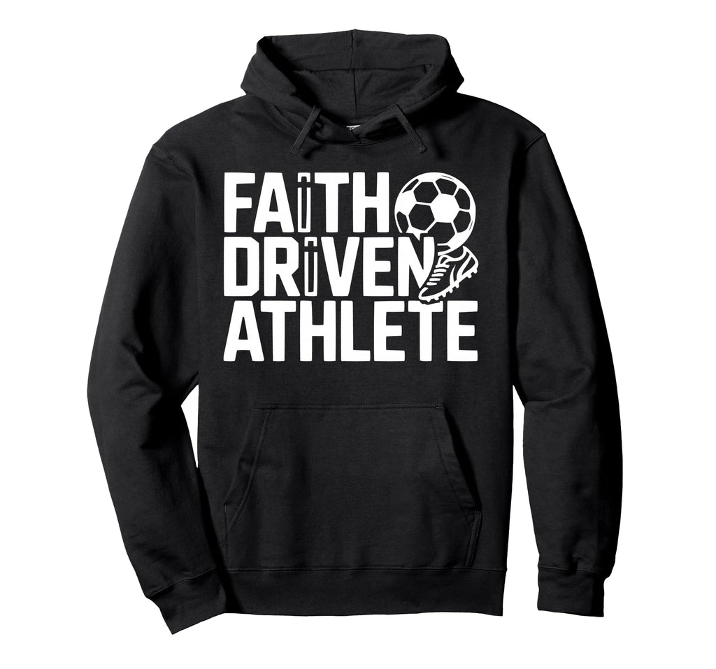 Christian Soccer Player Religious Bible Hoodie - Streetwear Style Unisex - T-Shirt, Sweatshirt, Hoodie