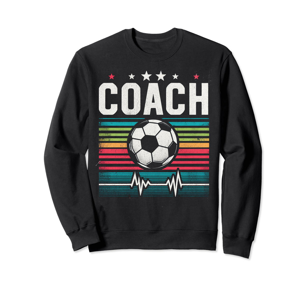 Soccer Coach Training Coaching Sweatshirt - Minimalist Print for Adults - T-Shirt, Sweatshirt, Hoodie