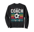 Soccer Coach Training Coaching Sweatshirt - Minimalist Print for Adults - T-Shirt, Sweatshirt, Hoodie