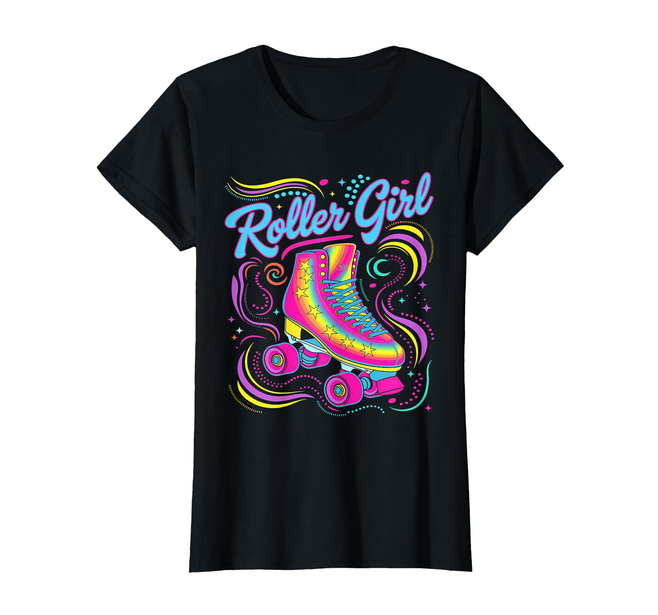 Roller Skater 70S 80S 90S Roller Skates T-Shirt - Graphic Print Men Women - T-Shirt, Sweatshirt, Hoodie