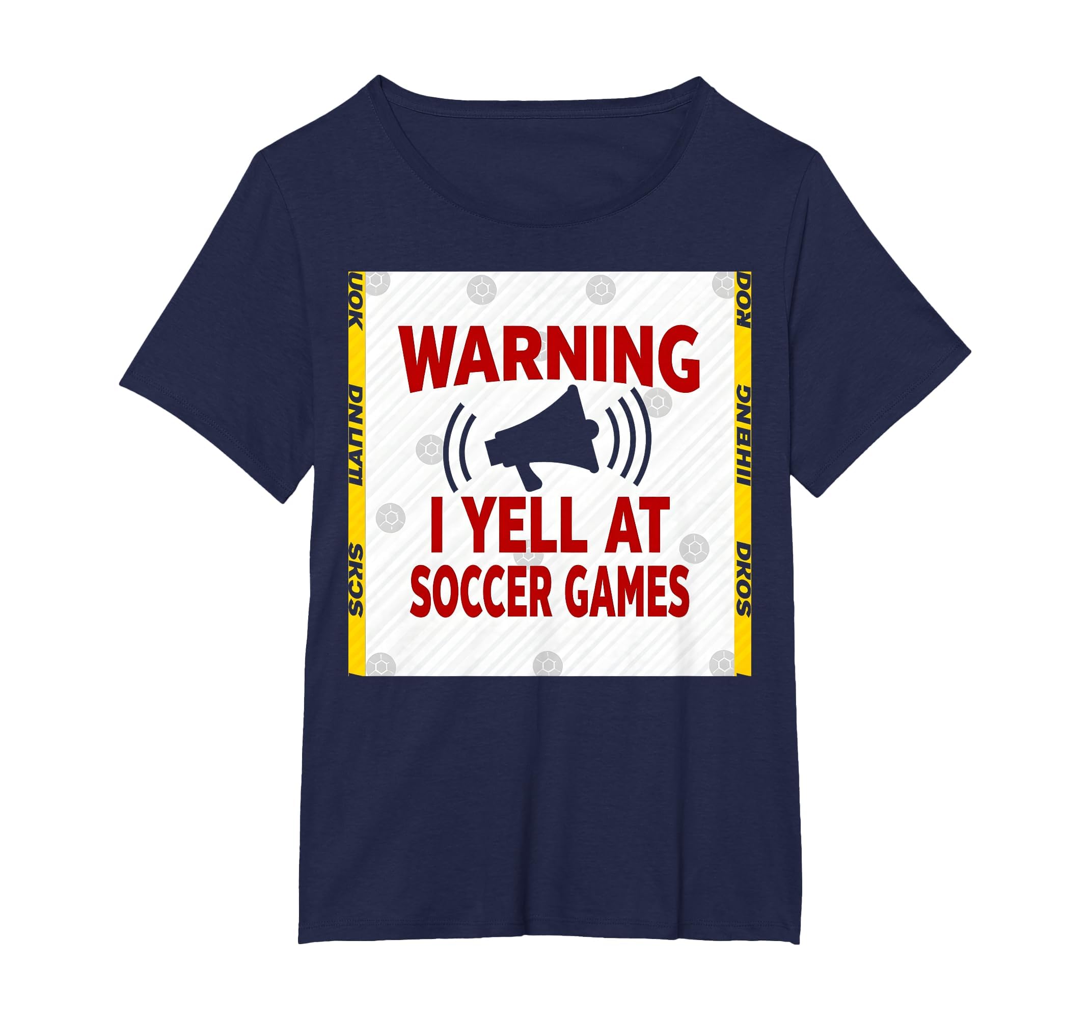 Warning I Yell Soccer Games T-Shirt - Streetwear Style Men Women - T-Shirt, Sweatshirt, Hoodie