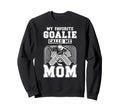 Proud Ice Hockey Keeper Mom Hockey Sweatshirt - Unique Graphic for Adults - T-Shirt, Sweatshirt, Hoodie