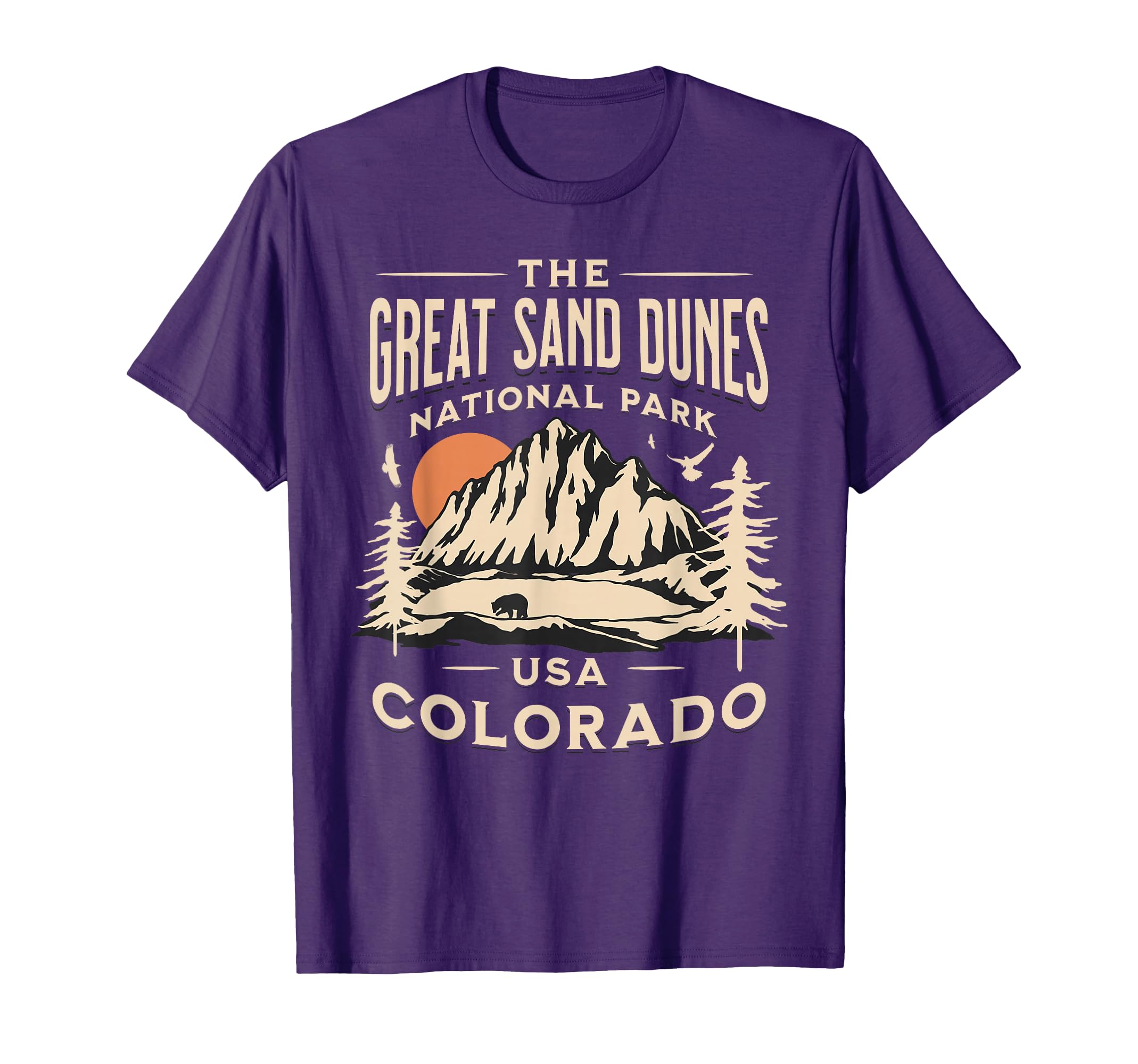 Great Sand Dunes National Park T-Shirt - Streetwear Style for Adults - T-Shirt, Sweatshirt, Hoodie