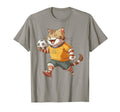 Dog Playing Soccer Football Puppy T-Shirt - Aesthetic Graphic for Adults - T-Shirt, Sweatshirt, Hoodie