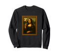Mona Lisa Loves Soccer Sweatshirt - Casual Everyday Wear for Adults - T-Shirt, Sweatshirt, Hoodie