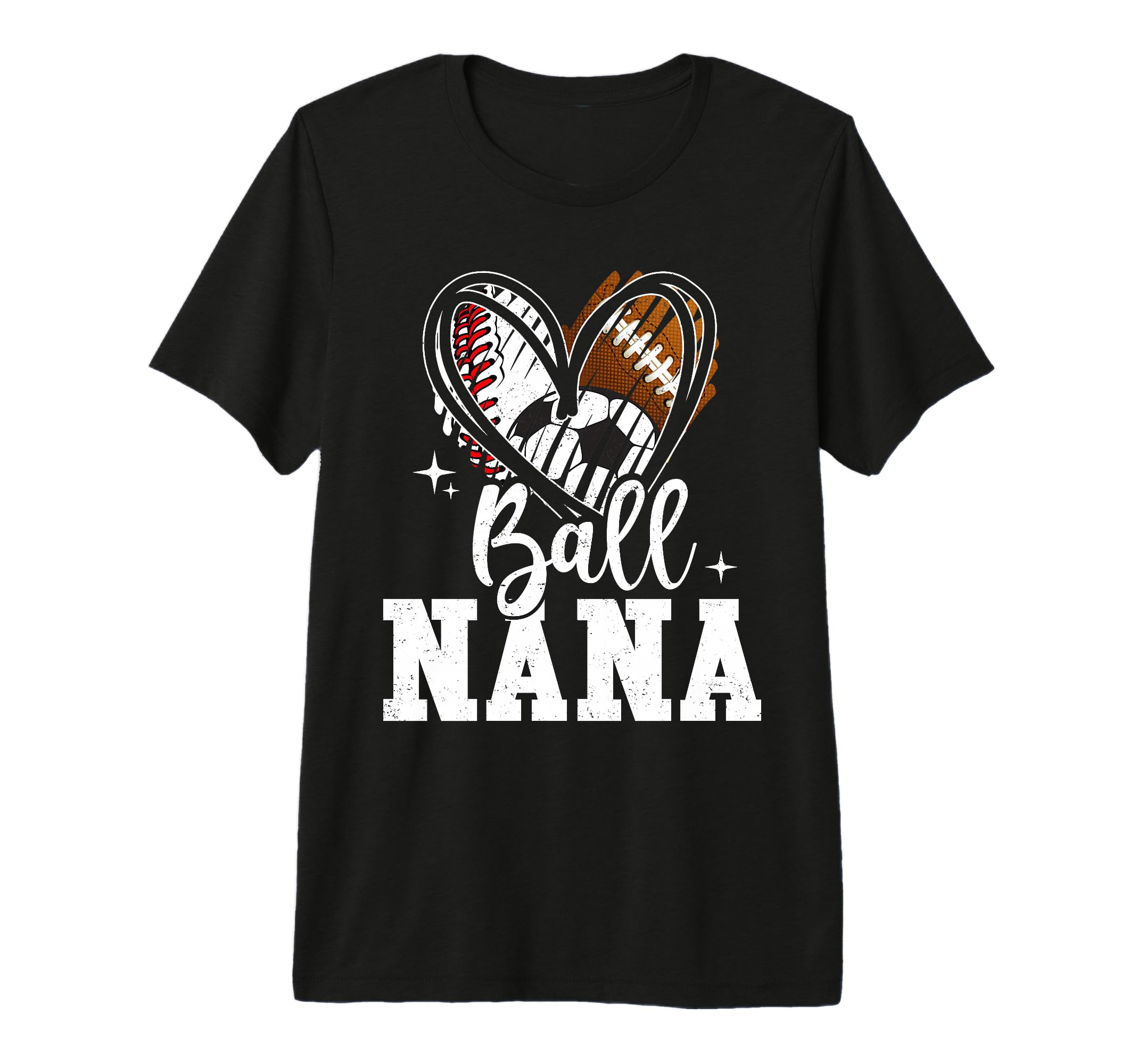 Ball Nana Baseball Football Soccer Ball T-Shirt - Graphic Print Unisex - T-Shirt, Sweatshirt, Hoodie