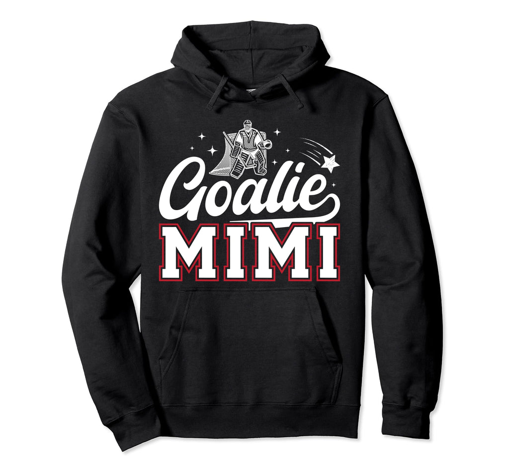 Ice Hockey Goalie Mimi Ice Hockey Hoodie - Custom Art Print for Adults - T-Shirt, Sweatshirt, Hoodie
