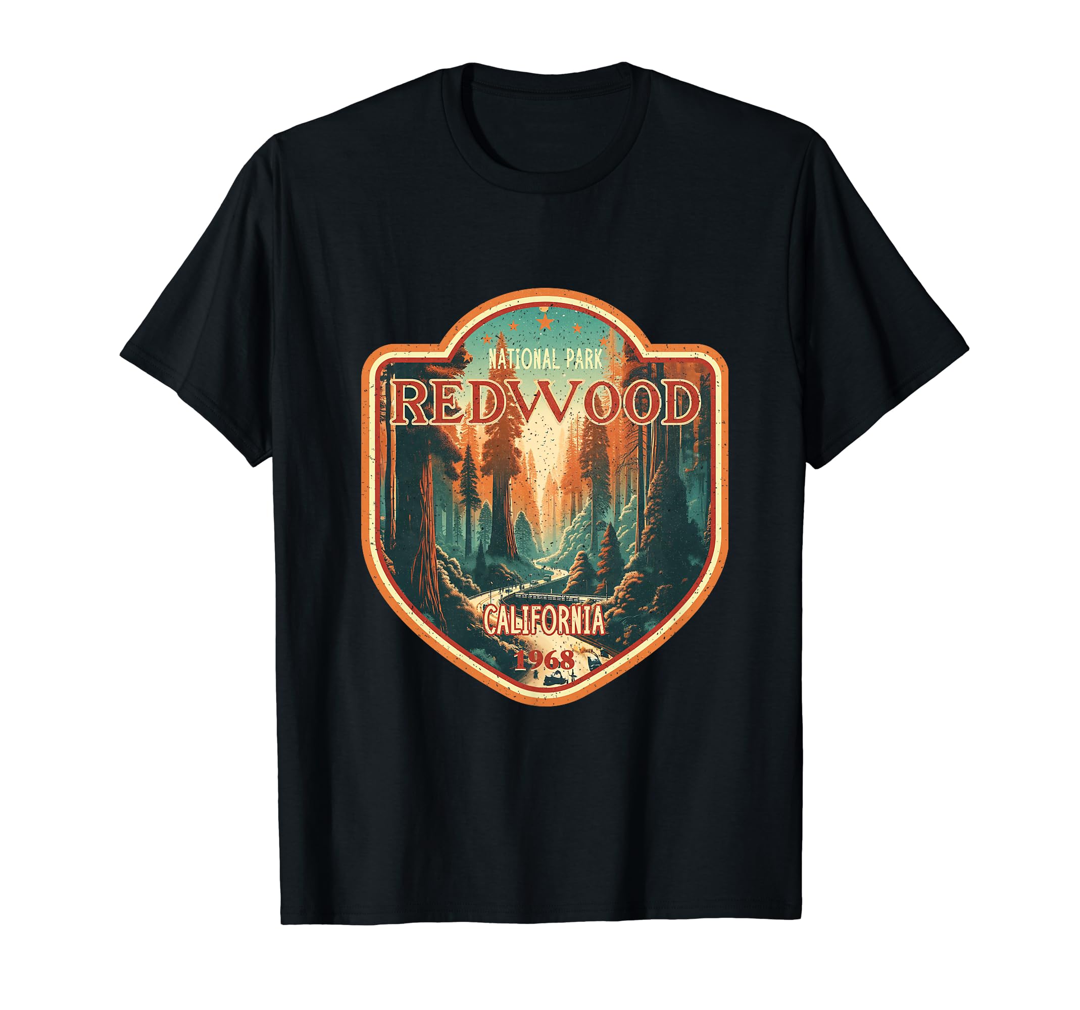 Redwood National And State Parks T-Shirt - Fun Novelty Design Unisex - T-Shirt, Sweatshirt, Hoodie