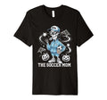 Soccer Mom Skeletton Halloween Soccer T-Shirt - Aesthetic Graphic Unisex - T-Shirt, Sweatshirt, Hoodie