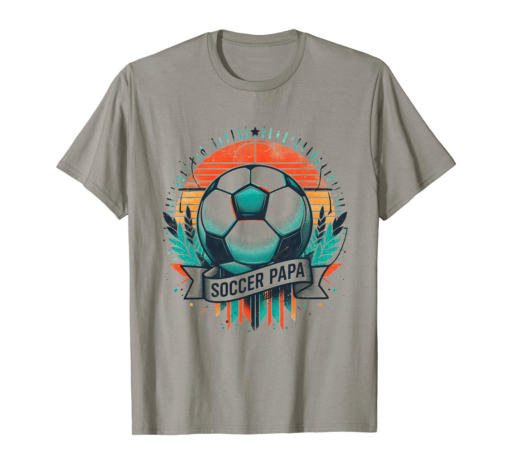 Soccer Papa Family Matching Dad Fathers Day T-Shirt - Unique Graphic Unisex - T-Shirt, Sweatshirt, Hoodie