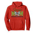 Groovy Soccer Mom Coquette Bow Soccer Hoodie - Graphic Print for Adults - T-Shirt, Sweatshirt, Hoodie