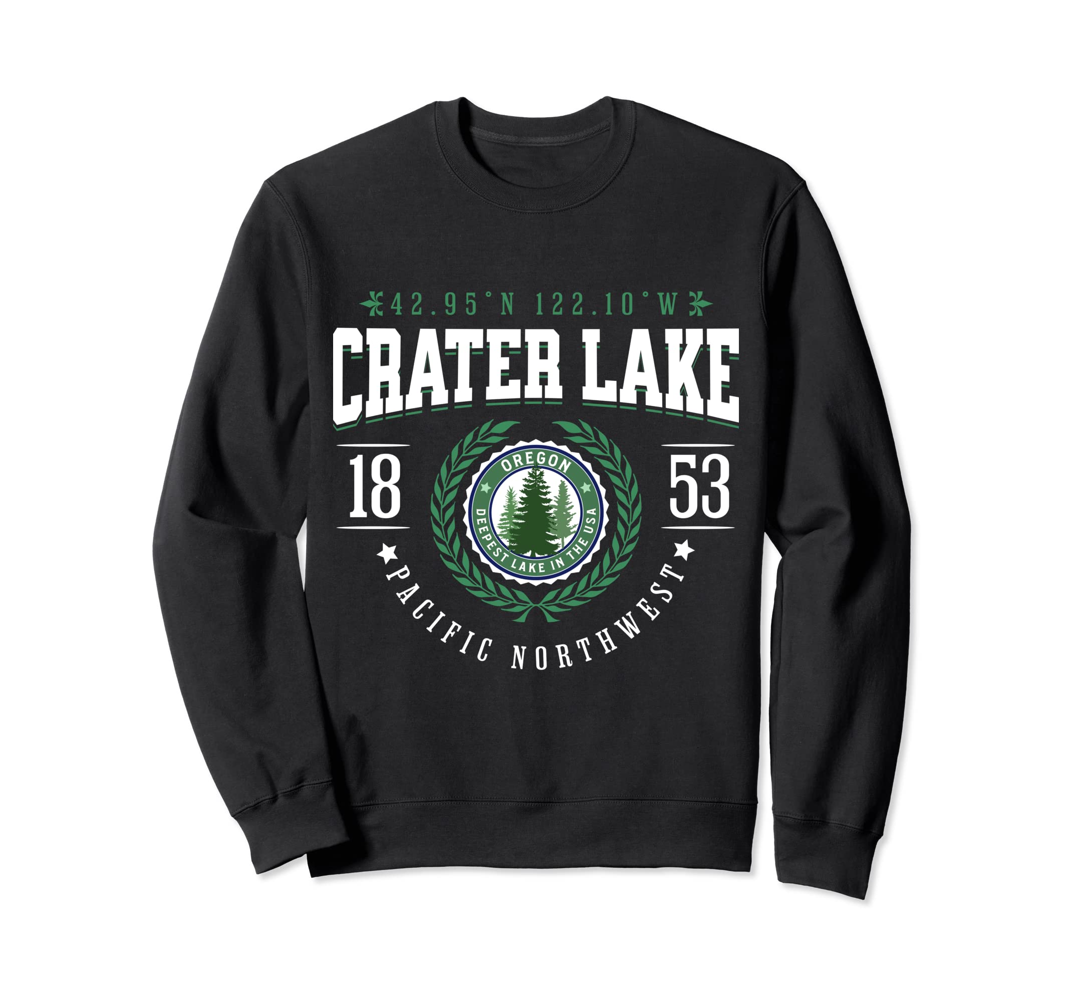 Crater Lake National Park Oregon Sweatshirt - Trendy Graphic Men Women - T-Shirt, Sweatshirt, Hoodie