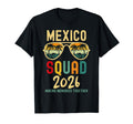 Mexico 2026 Squad Tropical Beach T-Shirt - Unique Graphic for Adults - T-Shirt, Sweatshirt, Hoodie