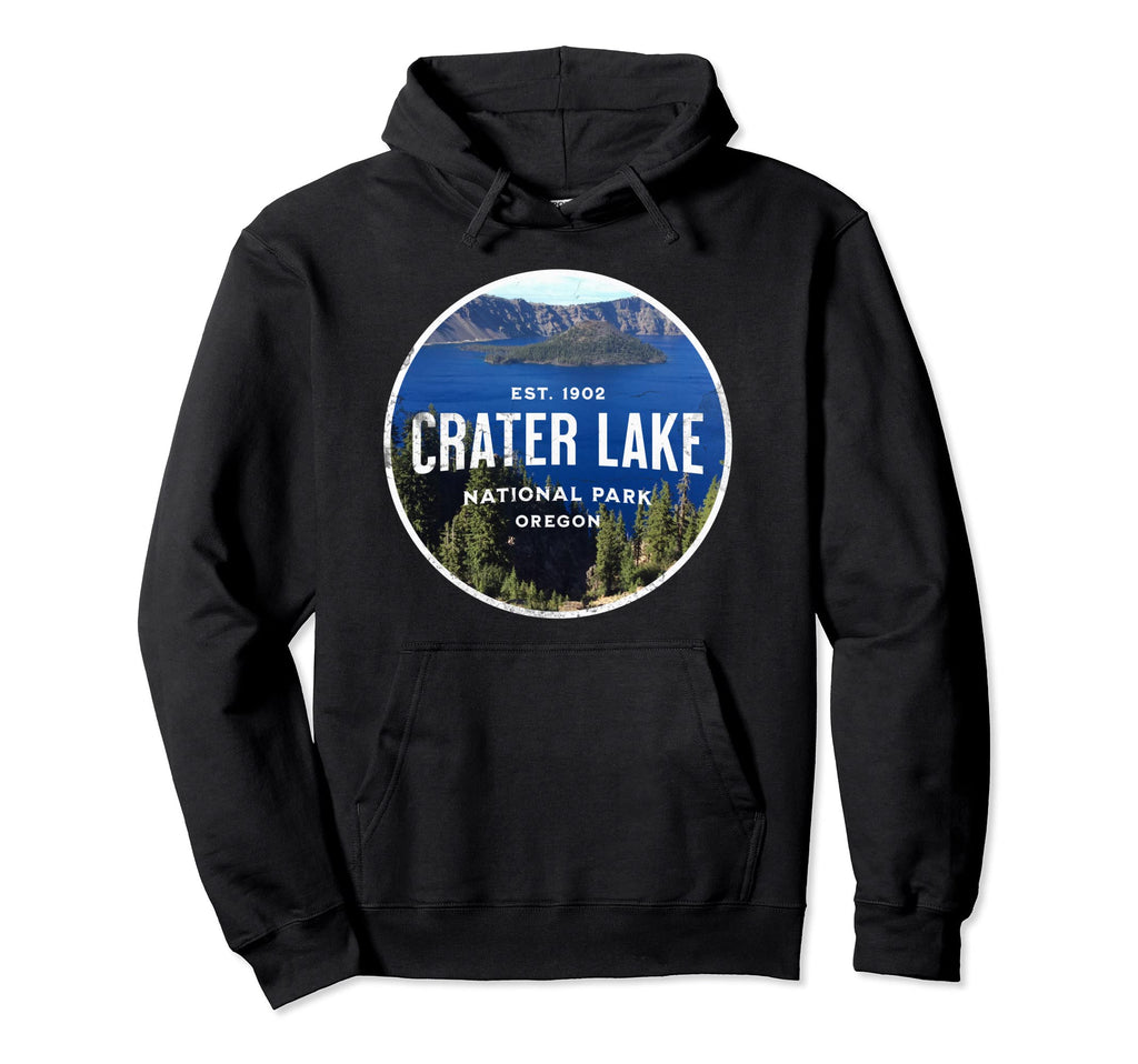 Crater Lake National Park Oregon Usa T-Shirt - Custom Art Print Men Women - T-Shirt, Sweatshirt, Hoodie