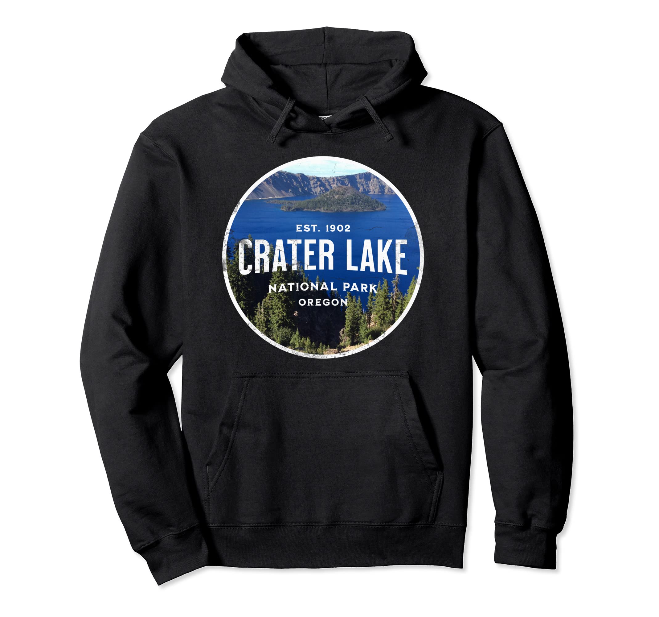 Crater Lake National Park Oregon Usa T-Shirt - Custom Art Print Men Women - T-Shirt, Sweatshirt, Hoodie