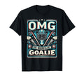 Funny Goalkeeper Ice Hockey Goalie T-Shirt - Aesthetic Graphic for Adults - T-Shirt, Sweatshirt, Hoodie