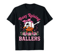 Sports Mom Busy Raising Ballers Soccer T-Shirt - Aesthetic Graphic Unisex - T-Shirt, Sweatshirt, Hoodie