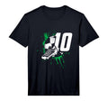 10Th Birthday Soccer Player Football 10 T-Shirt - Trendy Graphic Unisex - T-Shirt, Sweatshirt, Hoodie