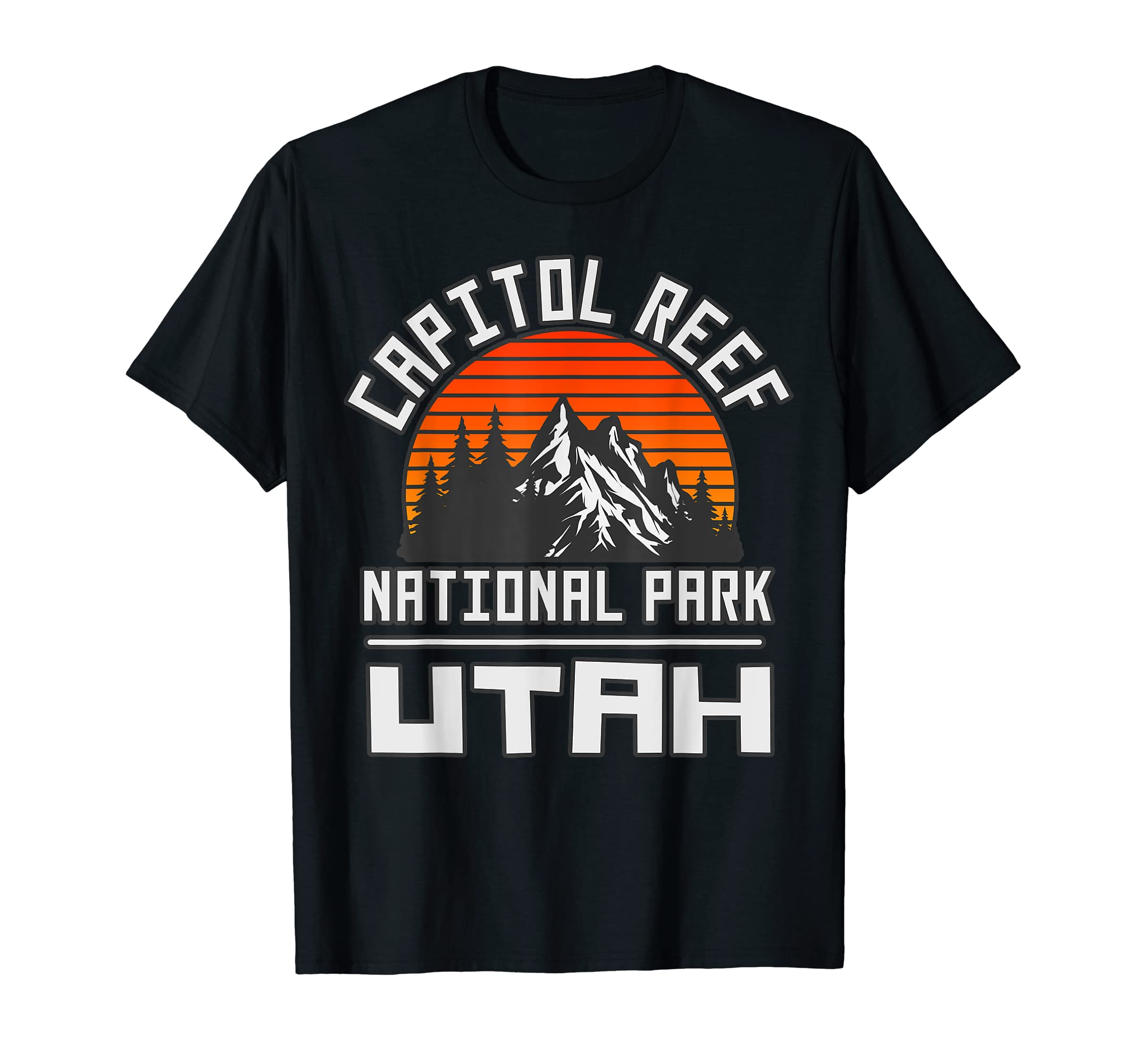 Capitol Reef National Park Utah T-Shirt - Custom Art Print Men Women - T-Shirt, Sweatshirt, Hoodie