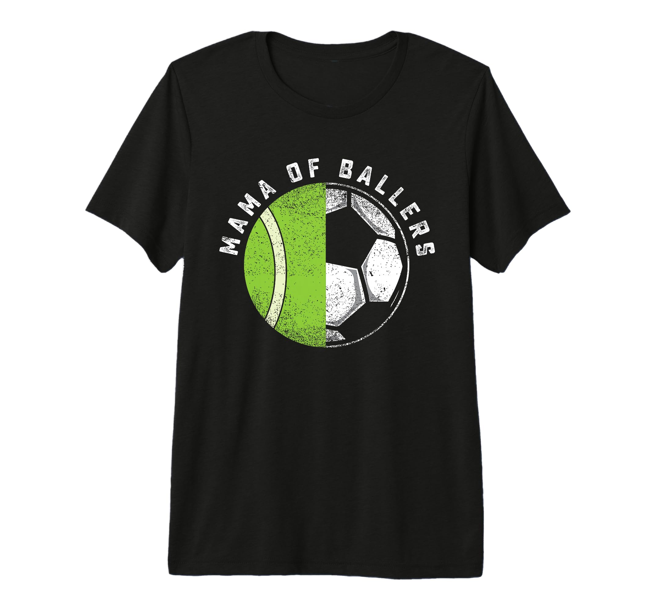Mama Ballers Tennis Player Son Soccer T-Shirt - Trendy Graphic Men Women - T-Shirt, Sweatshirt, Hoodie