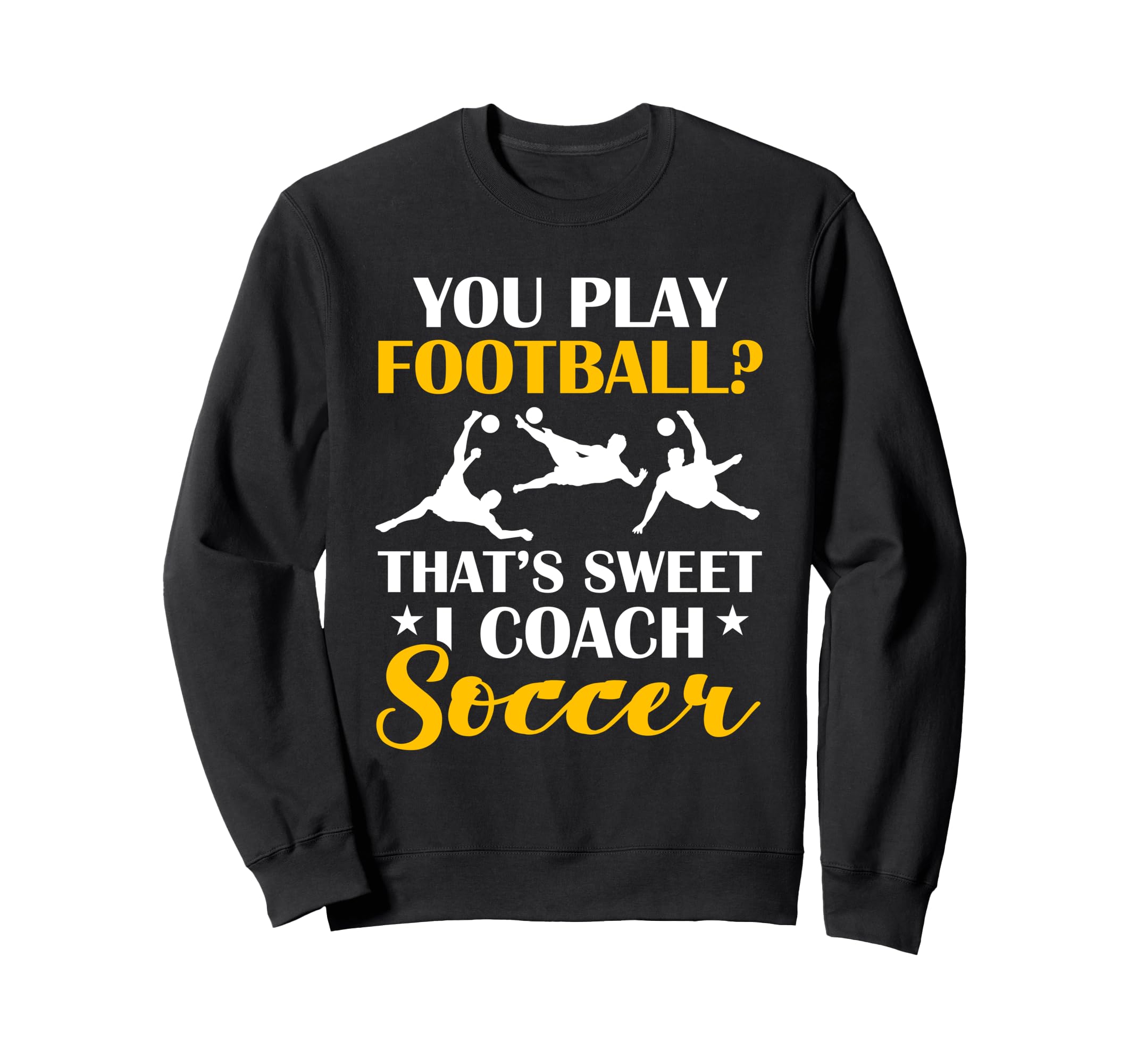 Coaching Soccer Dad Coach Soccer Coach Sweatshirt - Minimalist Print Unisex - T-Shirt, Sweatshirt, Hoodie