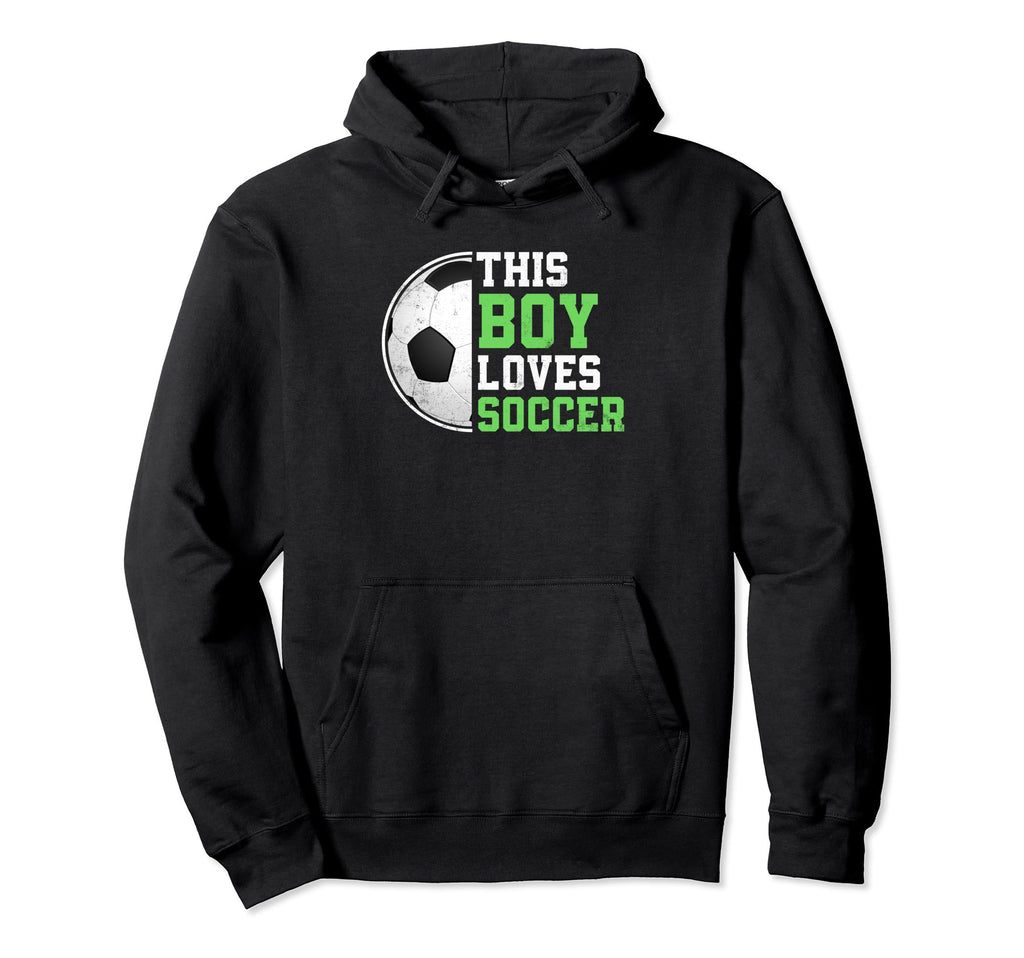 Soccer This Loves Soccer Player Hoodie - Fun Novelty Design Men Women - T-Shirt, Sweatshirt, Hoodie