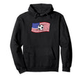 American Flag Patriotic Soccer Player Hoodie - Trendy Graphic for Adults - T-Shirt, Sweatshirt, Hoodie
