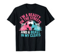 Beauty Streets Beast My Cleats Soccer T-Shirt - Streetwear Style Unisex - T-Shirt, Sweatshirt, Hoodie