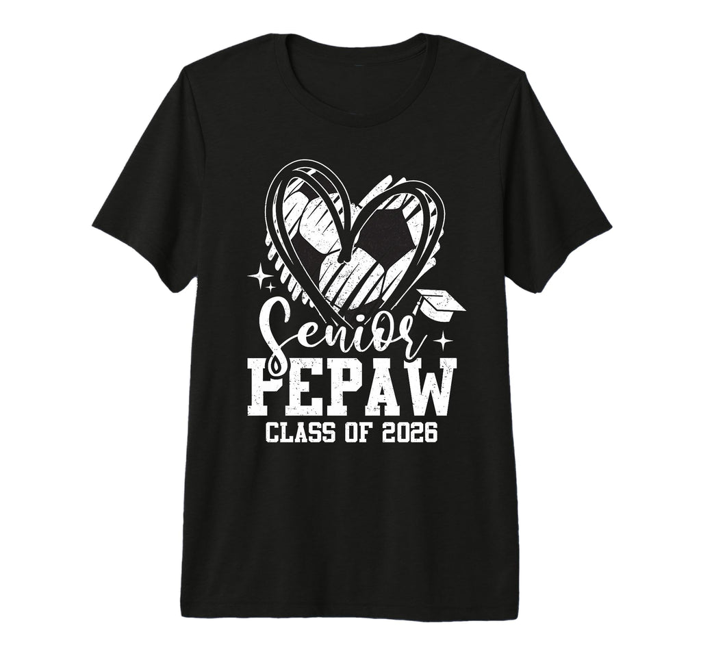 Senior Pepaw Class 2026 Soccer T-Shirt - Fun Novelty Design for Adults - T-Shirt, Sweatshirt, Hoodie