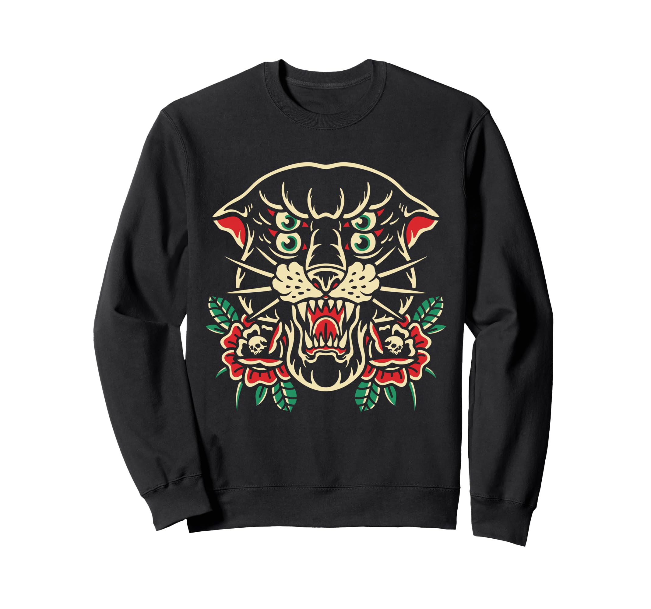 Traditional Tattoo Flash Tattoo Sweatshirt - Streetwear Style for Adults - T-Shirt, Sweatshirt, Hoodie