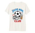 Soccer Moms Club Iced Coffee Cleats T-Shirt - Unique Graphic for Adults - T-Shirt, Sweatshirt, Hoodie