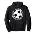 Groovy Soccer Womens Soccer Hoodie - Minimalist Print Unisex - T-Shirt, Sweatshirt, Hoodie
