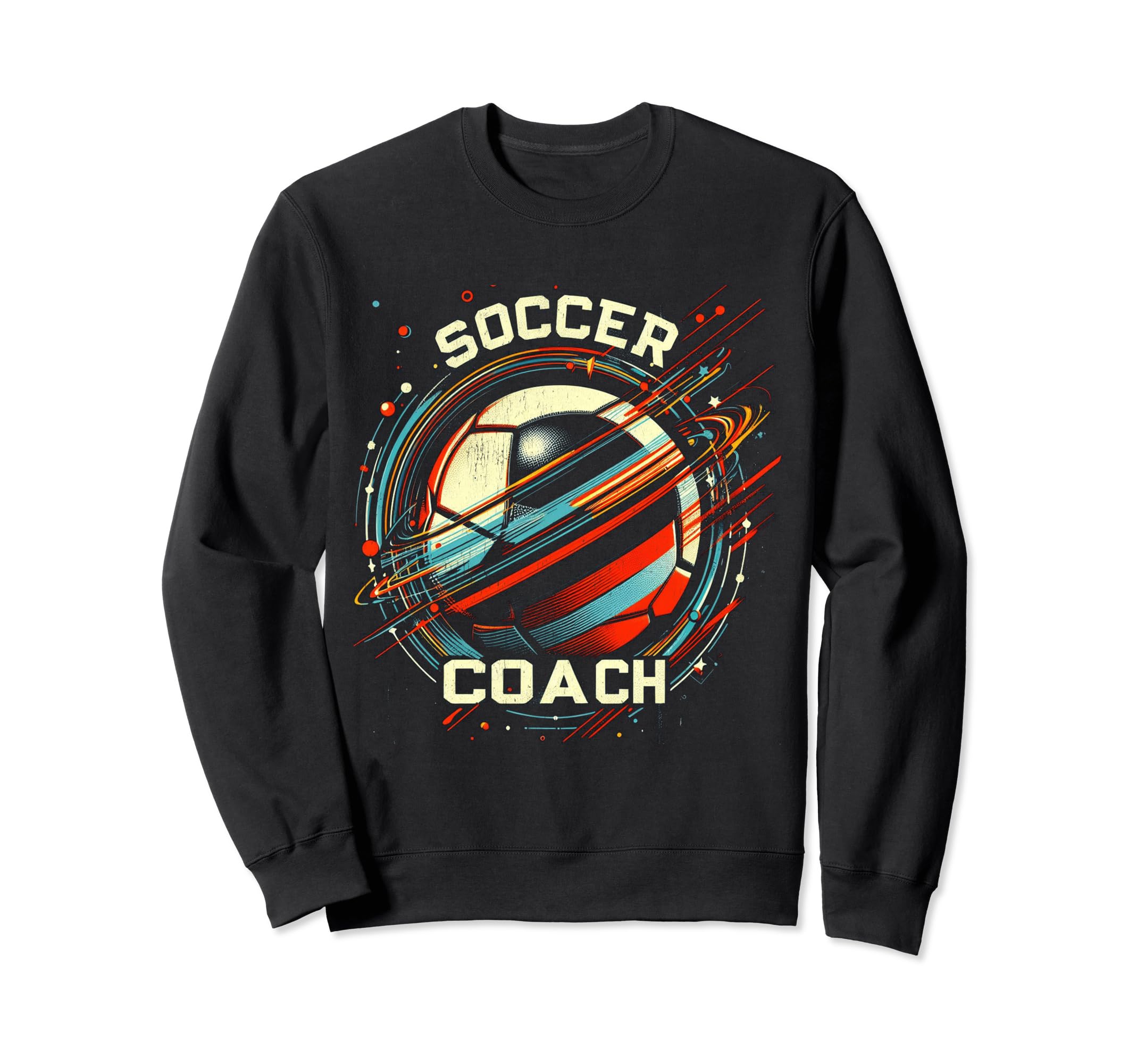 Soccer Coach Training Coaching Sweatshirt - Graphic Print for Adults - T-Shirt, Sweatshirt, Hoodie