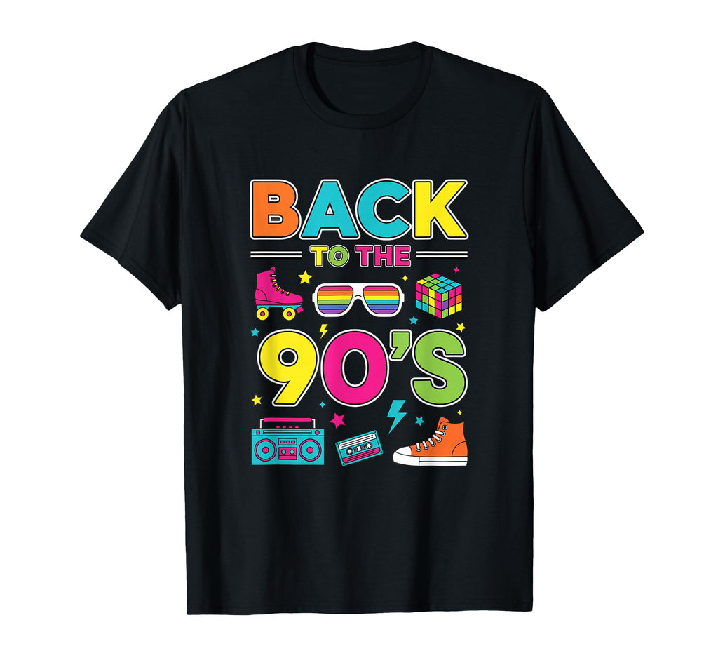 Back To 90S 1990S Nostalgia Roller Skate T-Shirt - Custom Art Print Unisex - T-Shirt, Sweatshirt, Hoodie