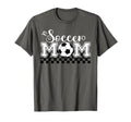 Soccer Mom Soccer Mama Checkered T-Shirt - Aesthetic Graphic Unisex - T-Shirt, Sweatshirt, Hoodie
