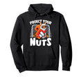 Protect Your Nuts Funny Squirrel Ice Hoodie - Custom Art Print Unisex - T-Shirt, Sweatshirt, Hoodie