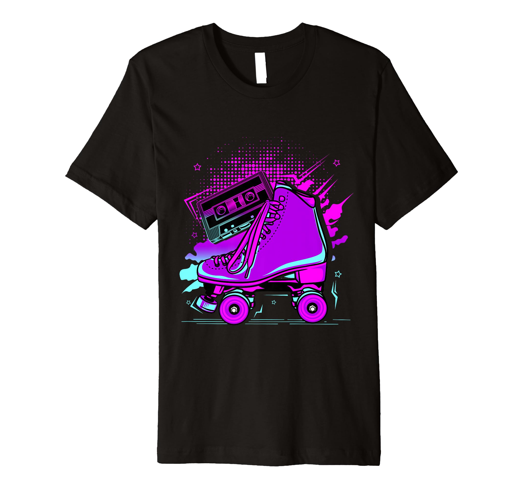 Roller Skates Fun Skating Lifestyle T-Shirt - Graphic Print Men Women - T-Shirt, Sweatshirt, Hoodie