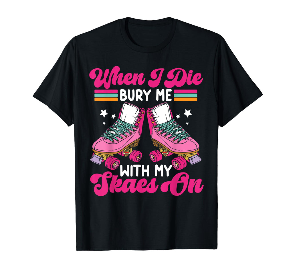 Roller Skating Skate 1970S When I T-Shirt - Minimalist Print for Adults - T-Shirt, Sweatshirt, Hoodie
