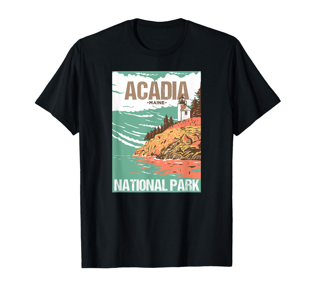 Acadia National Park Maine T-Shirt - Aesthetic Graphic for Adults - T-Shirt, Sweatshirt, Hoodie